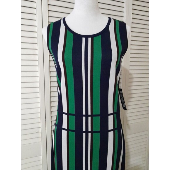 New NY & Company  Dress  Green Multi Womens L - Picture 2 of 12